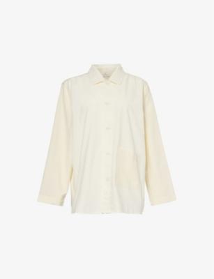 Duo relaxed-fit long-sleeve cotton pyjama shirt by HAY