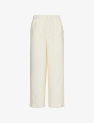 Duo relaxed-fit mid-rise pyjama trousers by HAY