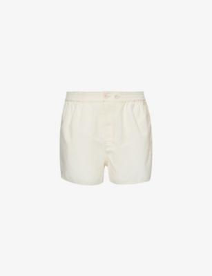 Outline relaxed-fit mid-rise  cotton pyjama shorts by HAY