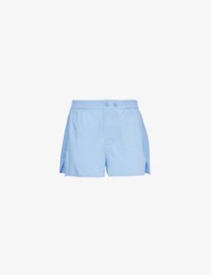 Outline relaxed-fit mid-rise  cotton pyjama shorts by HAY