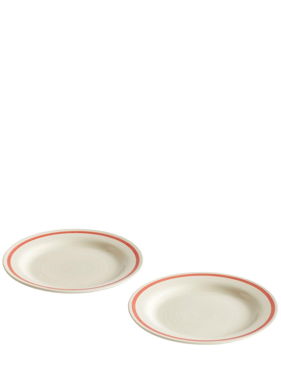 Set Of 2 Sobremesa Plates by HAY