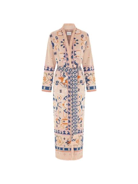 fringed coat by HAYLEY MENZIES