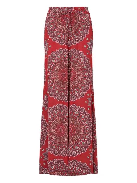 paisley-print trousers by HAYLEY MENZIES
