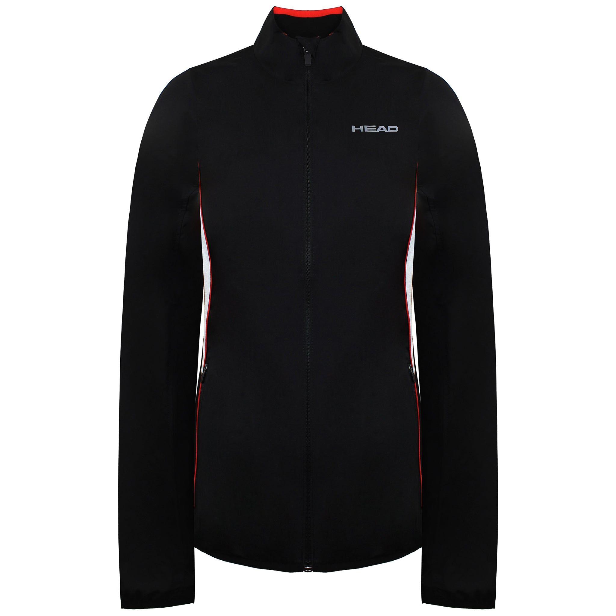 Club Logo Black Jacket by HEAD