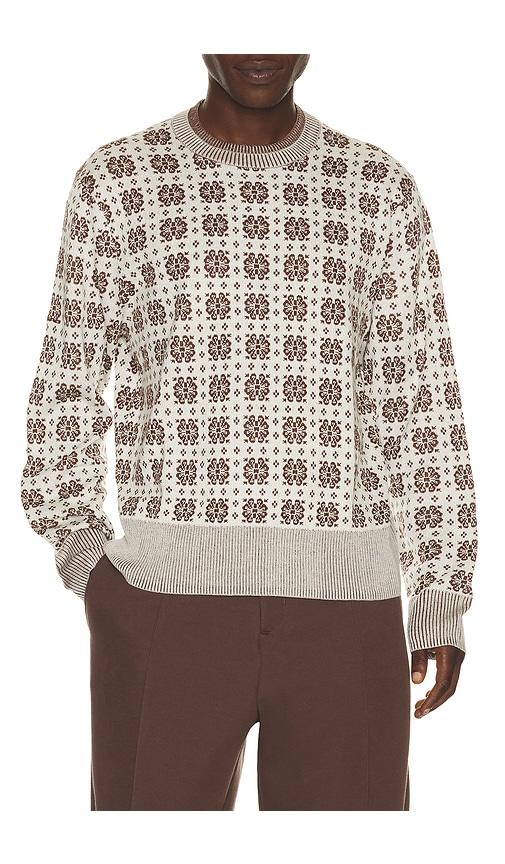HEAD Golf Knit Crewneck in Grey by HEAD GOLF