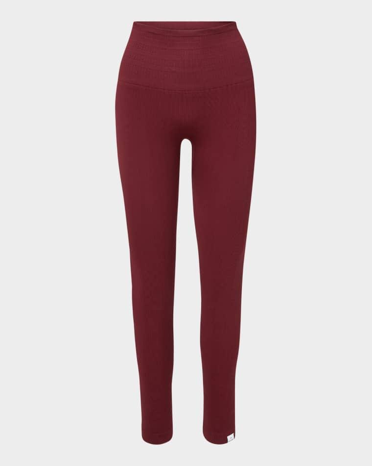 x Veronica Beard Clay Seamless High-Rise Leggings by HEAD SPORTSWEAR