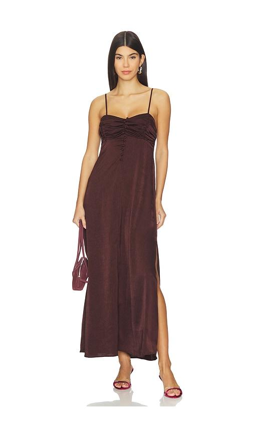 HEARTLOOM Anna Dress in Brown by HEARTLOOM