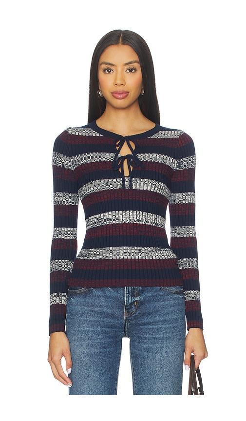 HEARTLOOM Clarice Sweater in Blue by HEARTLOOM