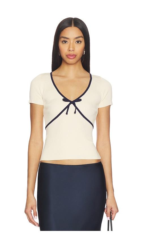 HEARTLOOM Ella Top in Ivory by HEARTLOOM