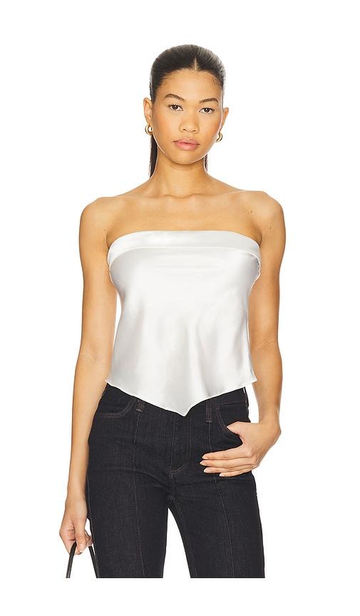 HEARTLOOM Eris Top in White by HEARTLOOM