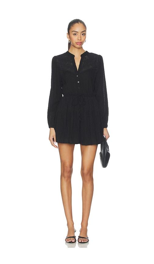 HEARTLOOM Irisa Romper in Black by HEARTLOOM