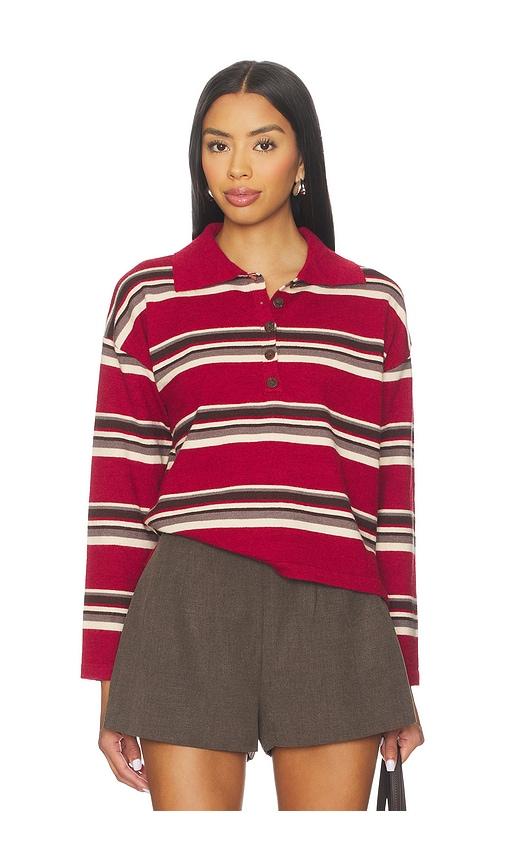 HEARTLOOM Joyce Sweater in Red by HEARTLOOM