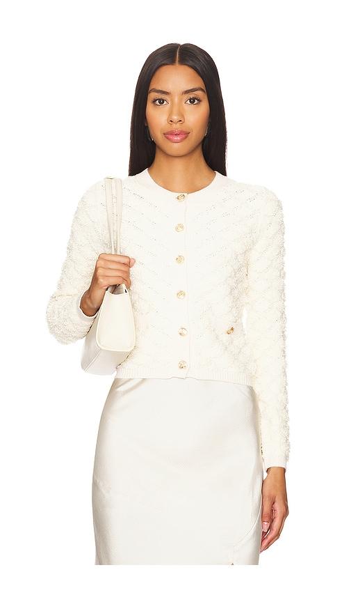 HEARTLOOM Kiel Cardigan in Ivory by HEARTLOOM