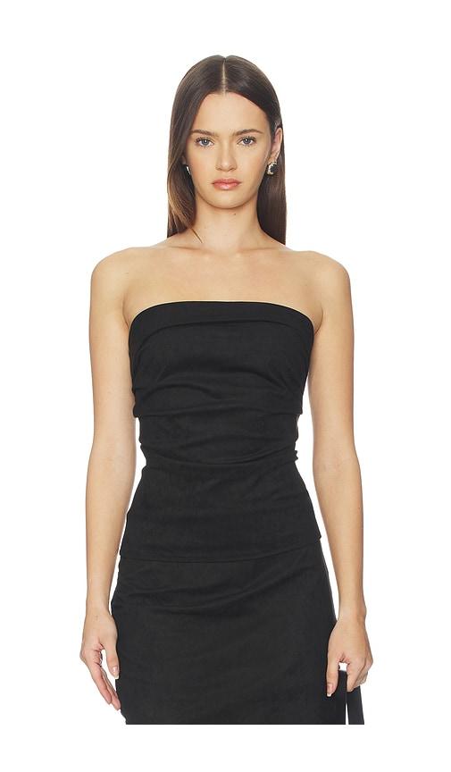 HEARTLOOM Marinette Top in Black by HEARTLOOM