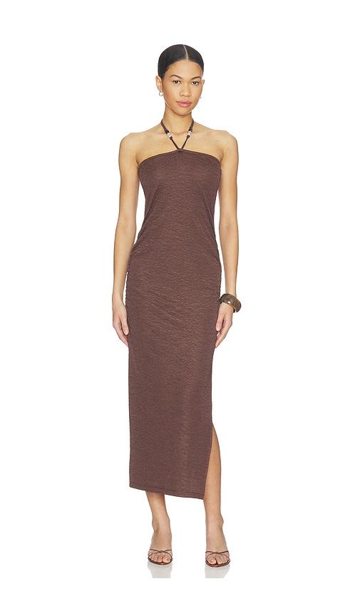 HEARTLOOM Michelle Dress in Brown by HEARTLOOM
