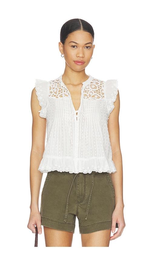 HEARTLOOM Rayna Top in White by HEARTLOOM