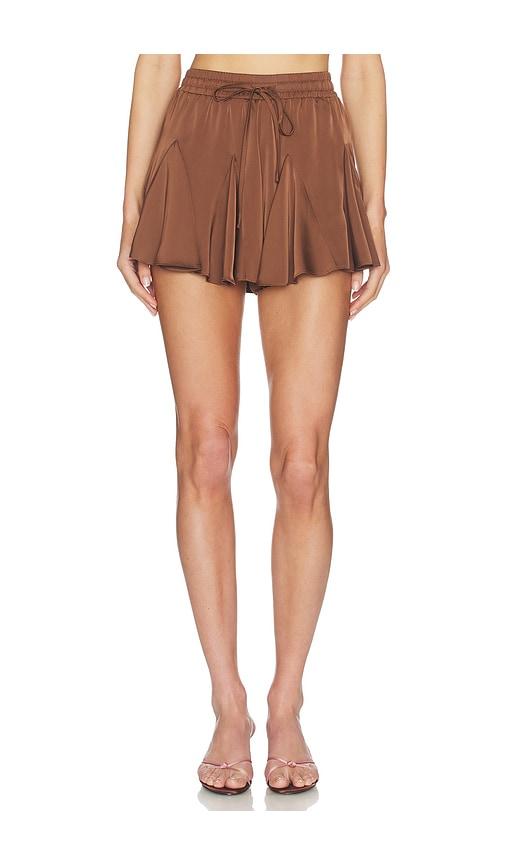 HEARTLOOM Ridley Skort in Chocolate by HEARTLOOM