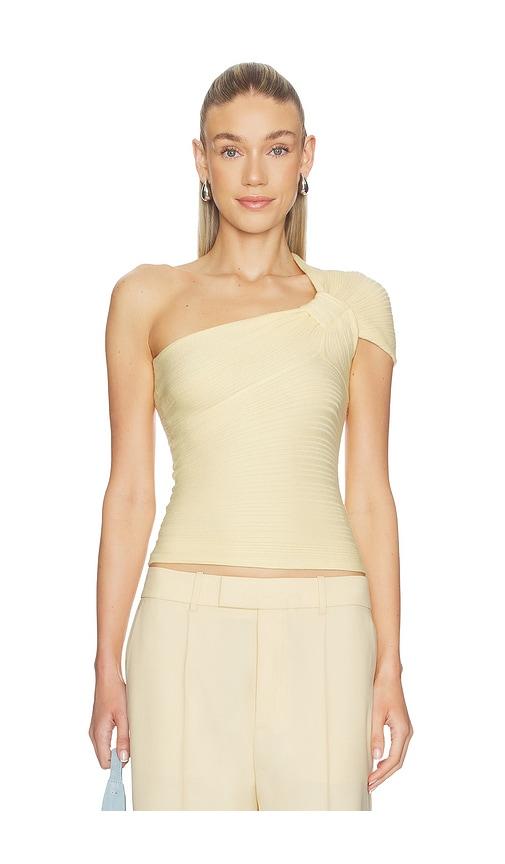 HEARTLOOM Veri Top in Yellow by HEARTLOOM