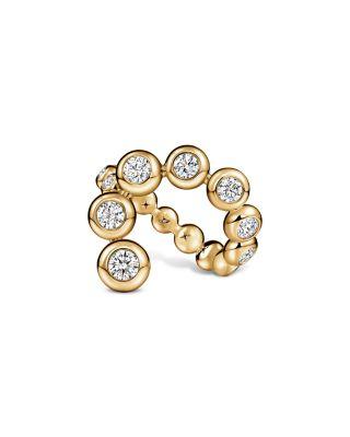18K Yellow Gold Dream Diamond Bezel Wrap Ring by HEARTS ON FIRE