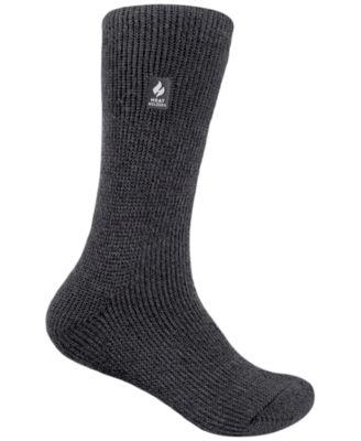 Boys' Toddler 10-6.5 Jayden Solid Crew Socks by HEAT HOLDERS