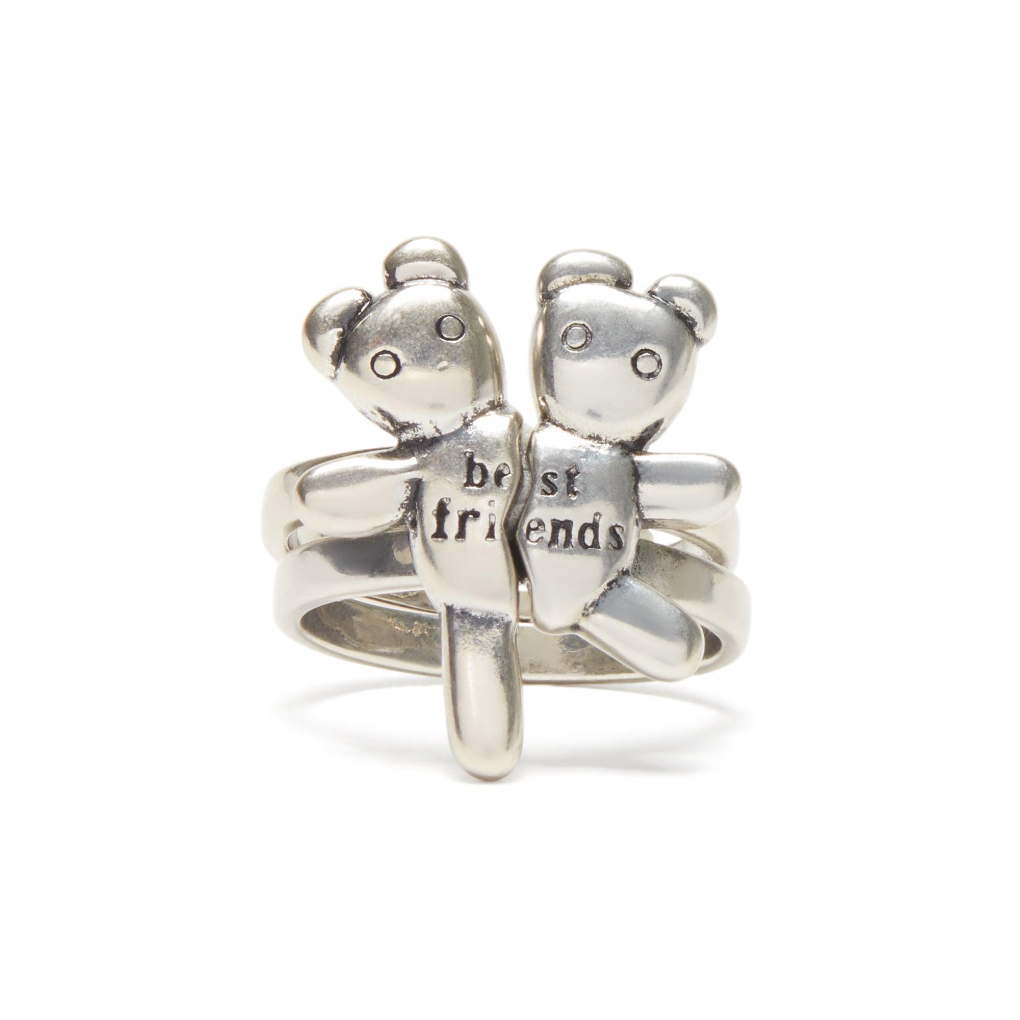 Heaven by Marc Jacobs Women's Friendship Ring Set (Silver) by