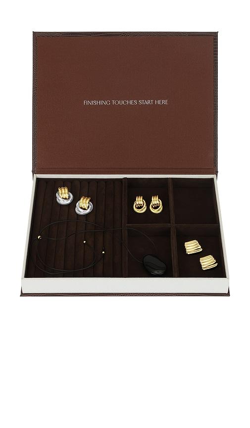 Heaven Mayhem Book Box in Cognac by HEAVEN MAYHEM