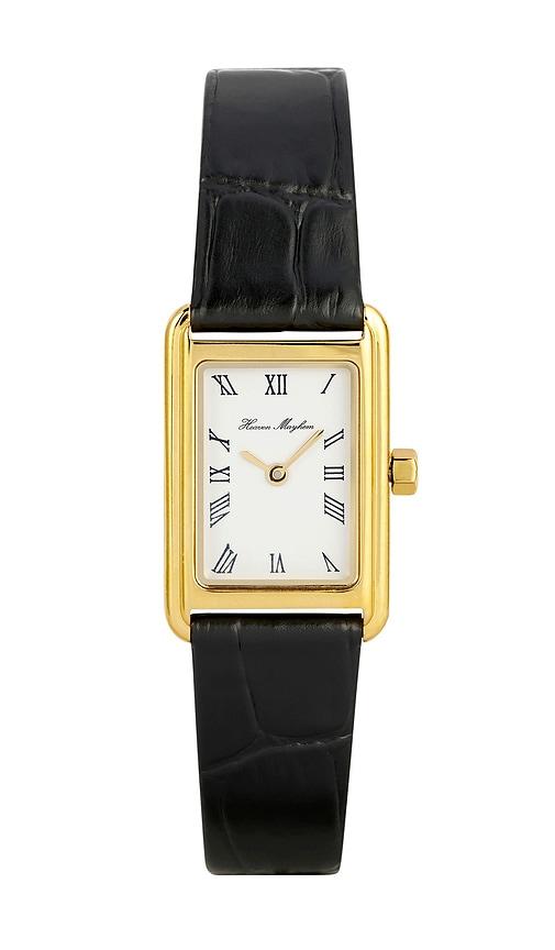 Heaven Mayhem Icon Watch in Black by HEAVEN MAYHEM