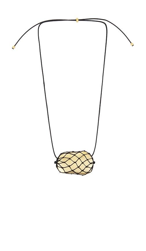 Heaven Mayhem Julia Net in Metallic Gold by HEAVEN MAYHEM
