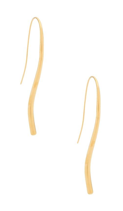 Heaven Mayhem Lenora Earrings in Metallic Gold by HEAVEN MAYHEM