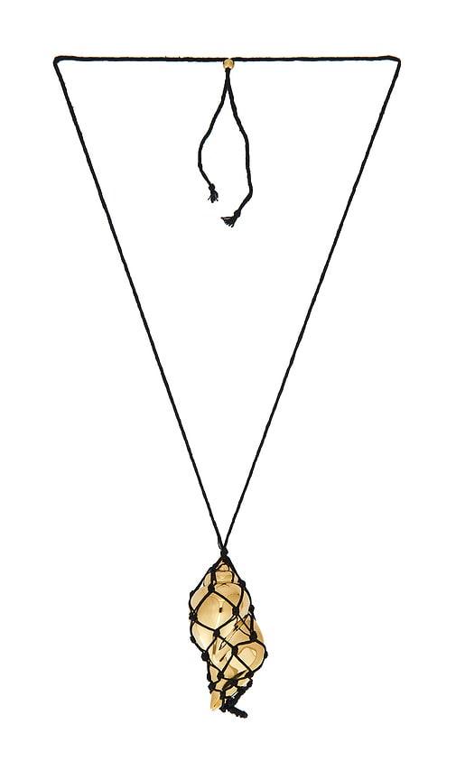 Heaven Mayhem Sterling Necklace in Black by HEAVEN MAYHEM