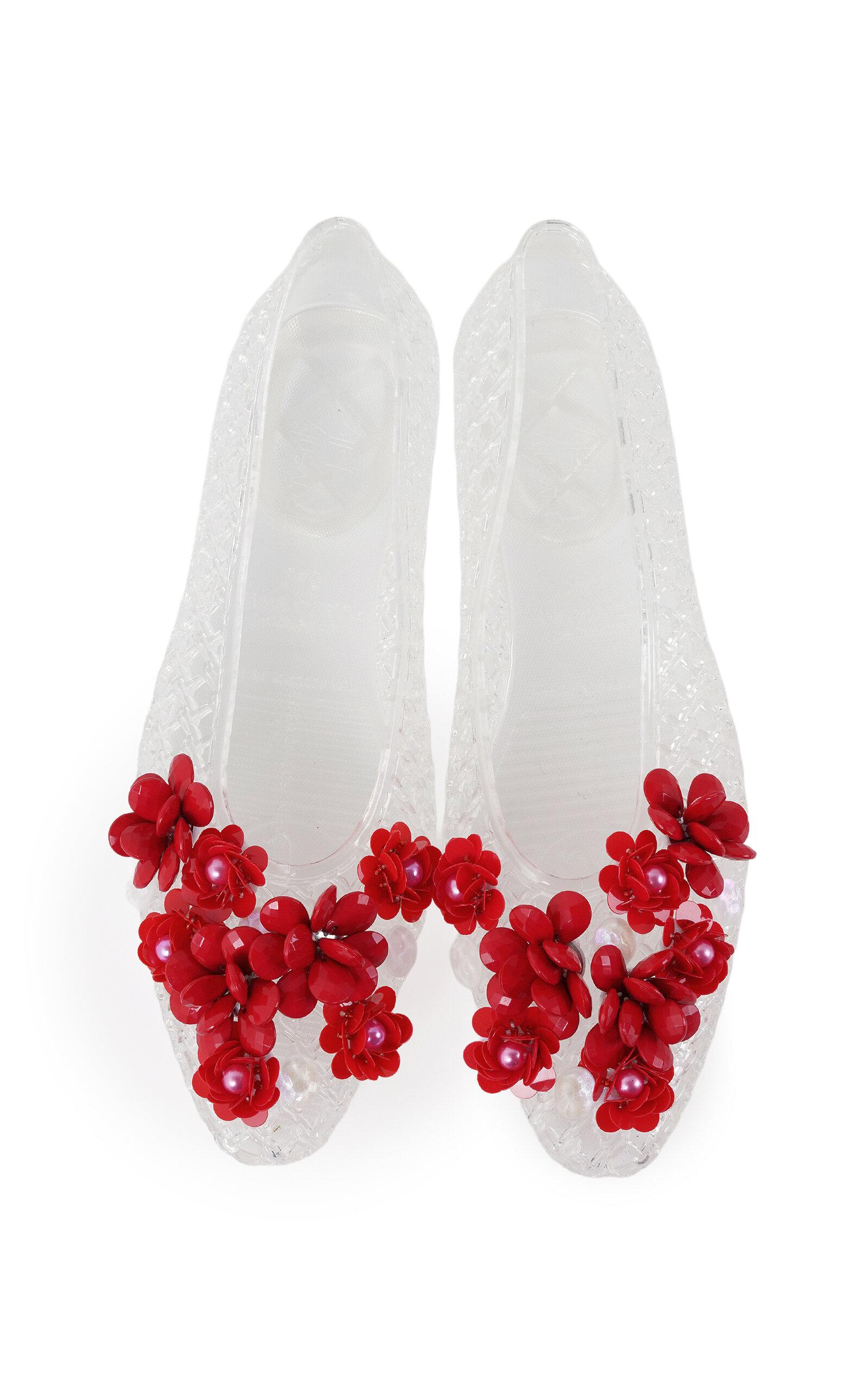 HEAVENLY JELLY Nova Embellished Jelly Shoes - Moda Operandi by HEAVENLY JELLY