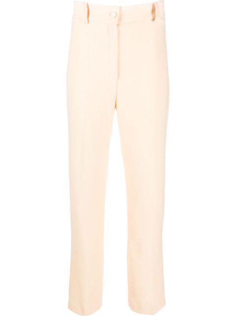 tailored high-waisted trousers by HEBE STUDIO