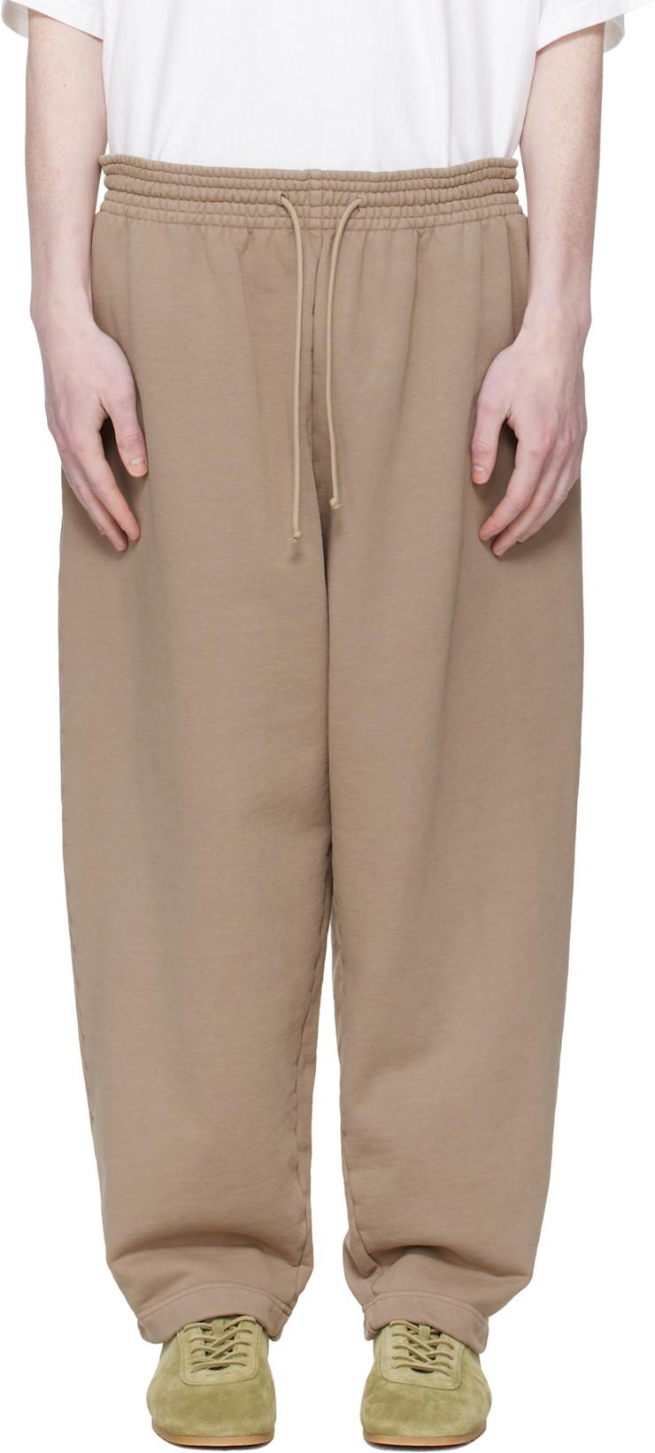 Brown Drawstring Sweatpants by HED MAYNER