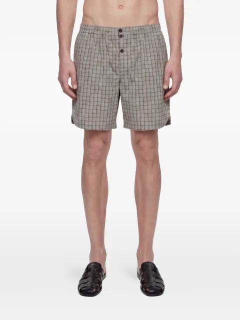 check-pattern shorts by HED MAYNER