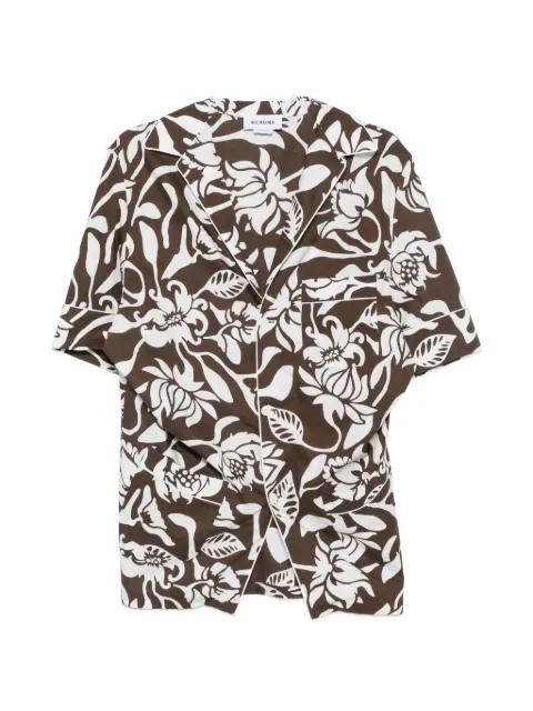 floral-print short-sleeve shirt by HED MAYNER
