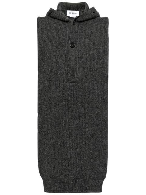 sleeveless knit vest by HED MAYNER