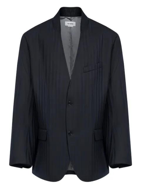 striped two-button jacket by HED MAYNER