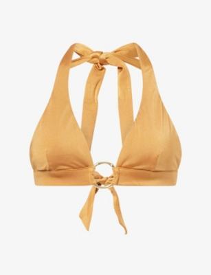 Atrani Ring Halter Bikini Top by HEIDI KLEIN