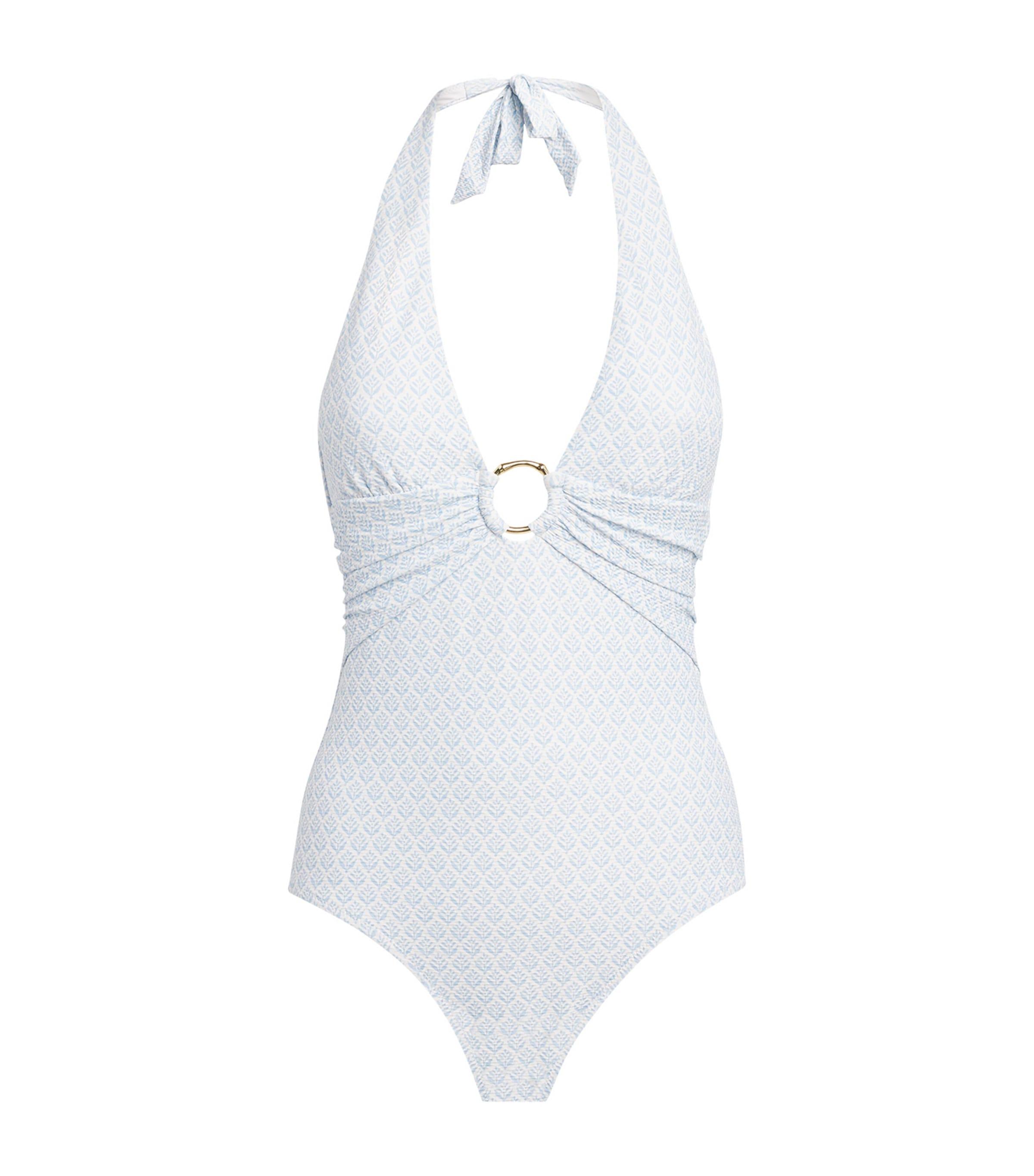 Heidi Klein Halterneck Elba Swimsuit by HEIDI KLEIN