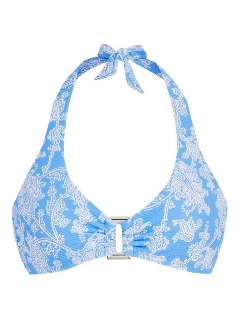 Playa Paraiso halterneck bikini top by HEIDI KLEIN