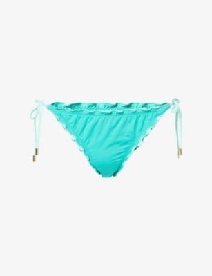 Rhodes Reversible Tie-Side Bikini Bottoms by HEIDI KLEIN