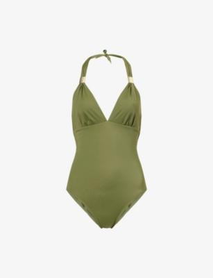 Slider Halterneck Swimsuit by HEIDI KLEIN