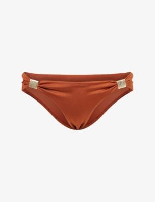 Slider Low-Rise Bikini Bottoms by HEIDI KLEIN