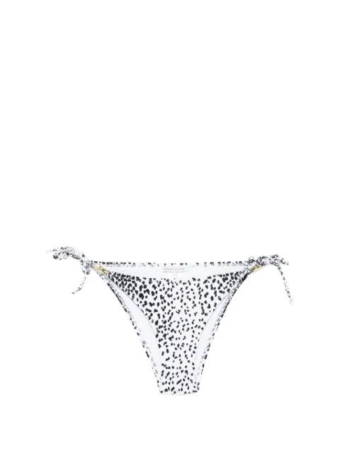 animal-print side-tie bikini bottoms by HEIDI KLEIN