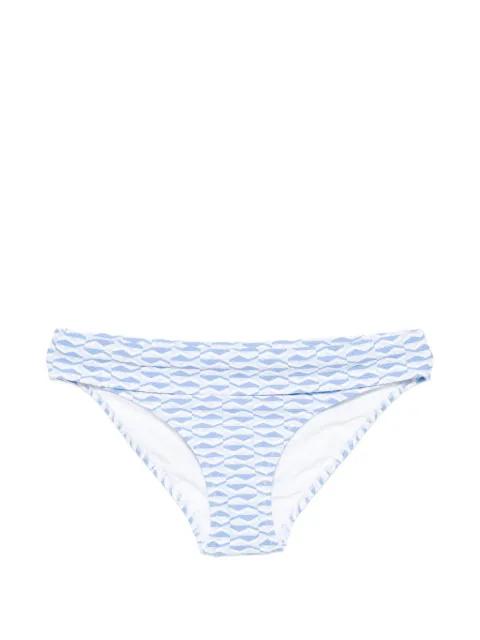 geometric-print bikini bottoms by HEIDI KLEIN