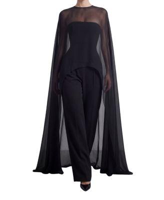 The Maxi Cape Top by HEIRESS BEVERLY HILLS