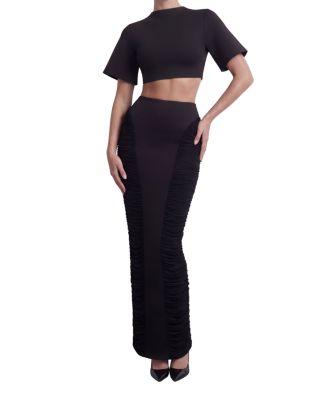 The Sculpt Cropped Tee by HEIRESS BEVERLY HILLS