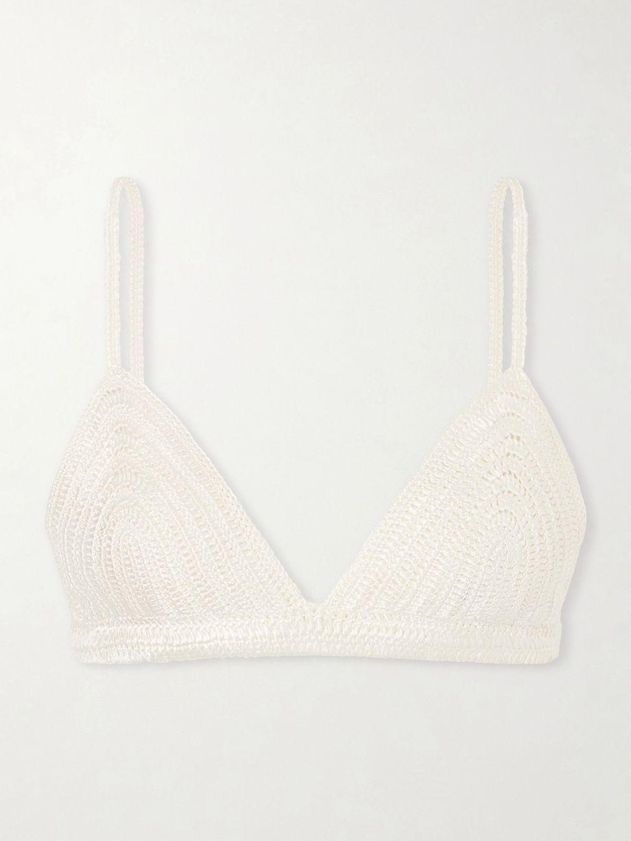 Agnes silk bra by HEIRLOME