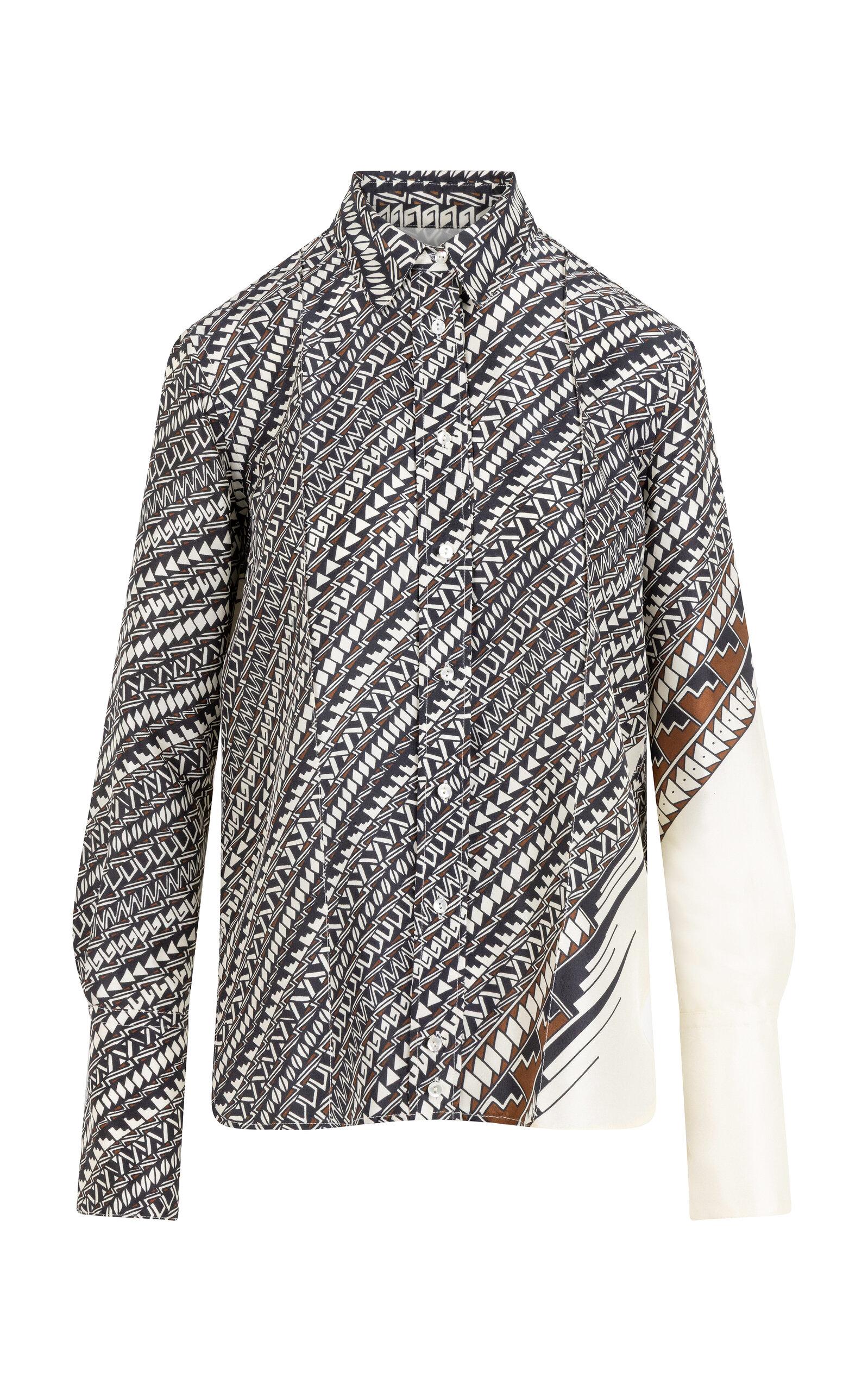 Heirlome Alex Jurado-Printed Silk Shirt -oda Operandi by HEIRLOME