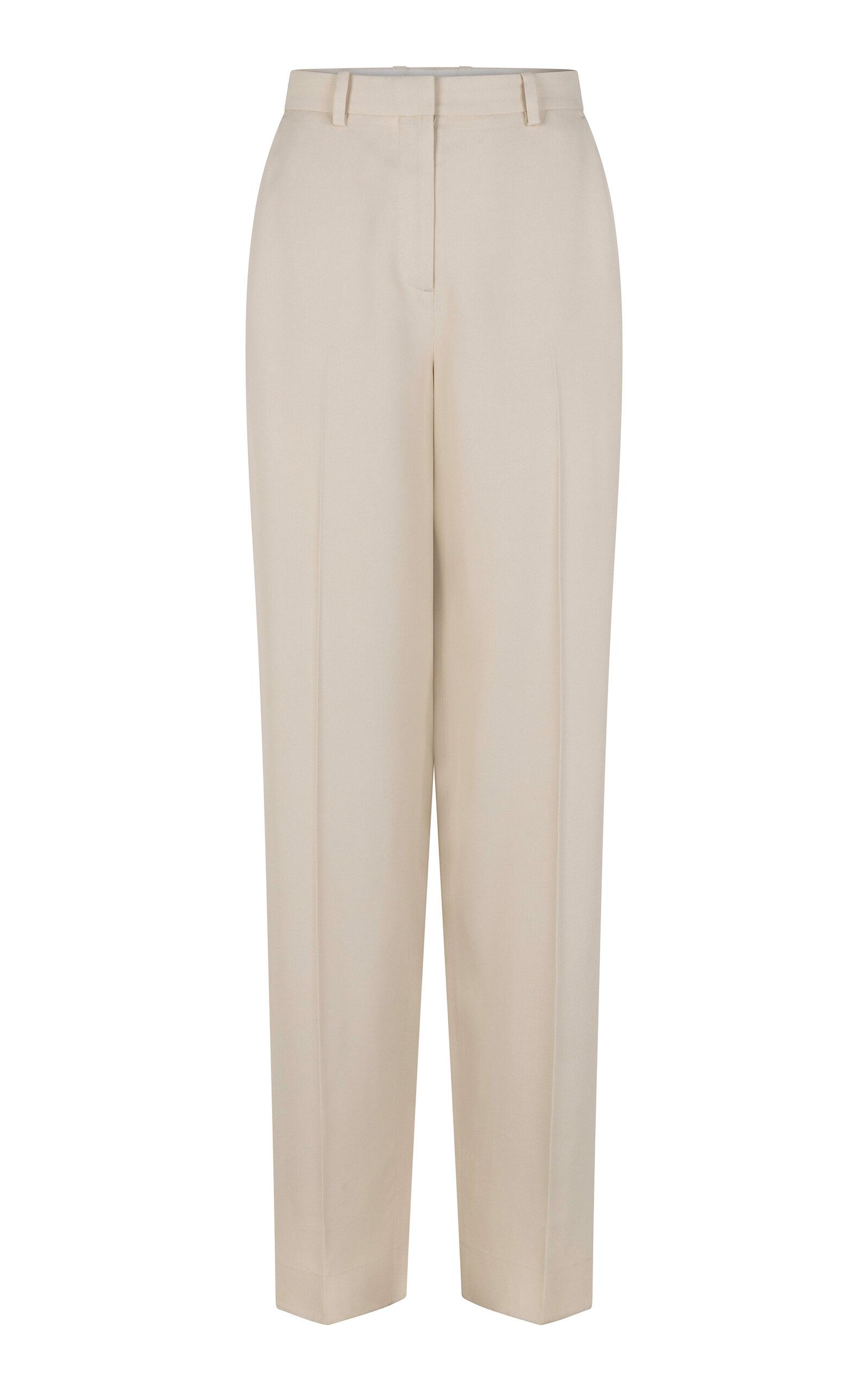 Heirlome Carolyn Twill Tapered Trousers - Moda Operandi by HEIRLOME